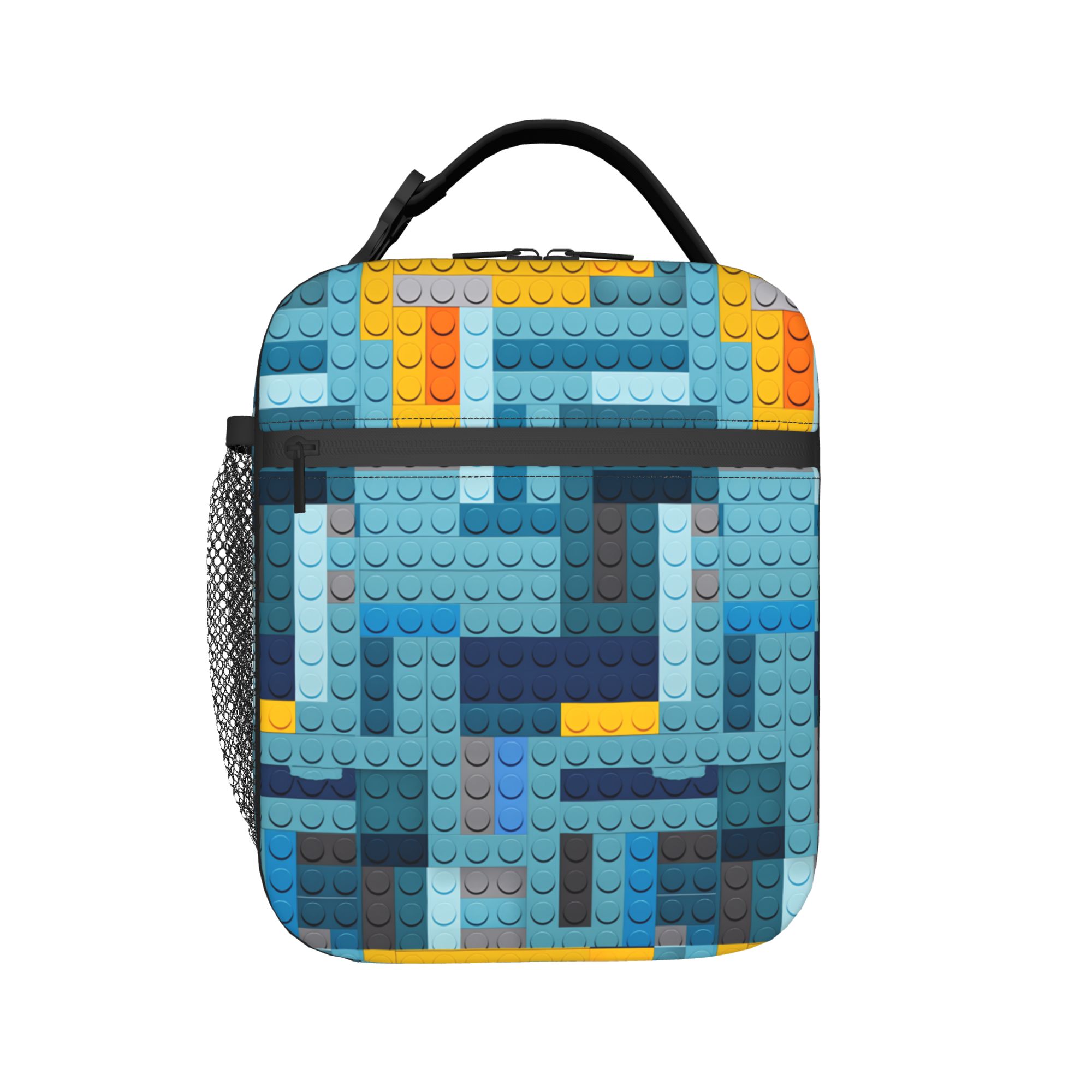 Blue Tech Pixel Building Block - Office Tech Bag ulasan dan harga