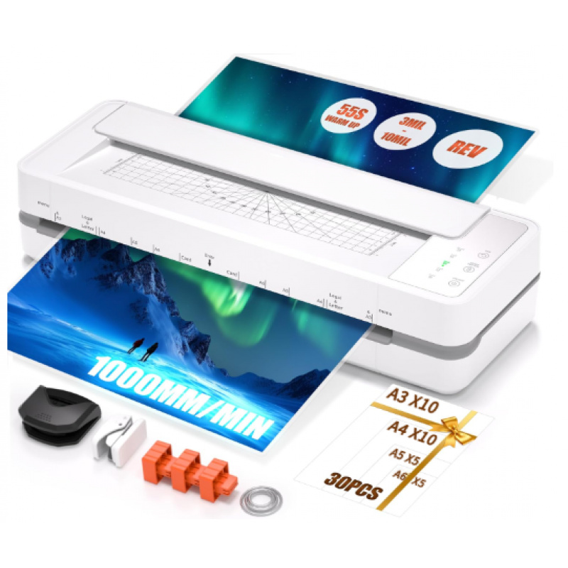 sl6316Fully Automatica3Multifu - Laminator A3 Hot ulasan dan harga